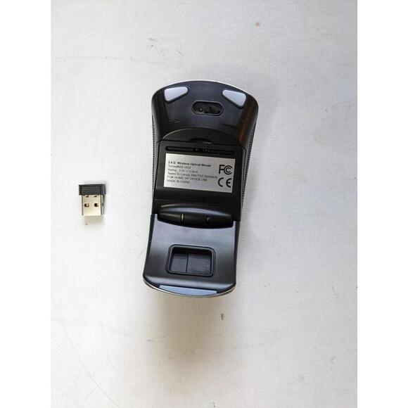 2.4Ghz Wireless Foldable Folding Arc Optical Mouse for Laptop - Picture 2 of 3